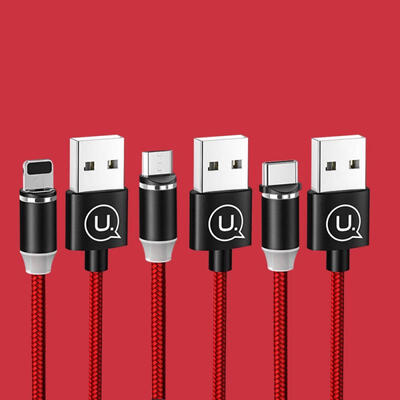 

Magnetic Cable Fast Charging And Syncing Cord For IPHONE Huawei HTC-MICRO USB