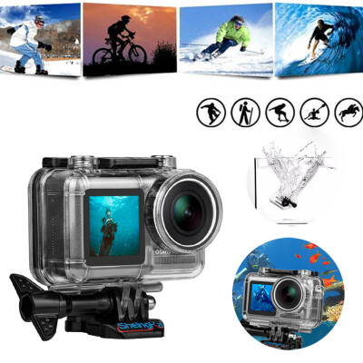 

〖Follure〗New Sports Camera Waterproof Housing Case Shell Diving 45M For DJI Osmo Action