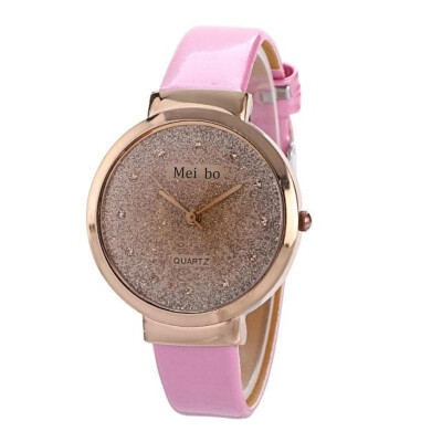 

With ladies watch female watch student fashion Korean gift fashion sand watch quartz watch