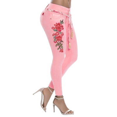 

〖Follure〗Fashion Women Stretch Jeans Female High Waist Stretch Slim Sexy Pencil Pants
