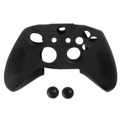 

For xbox one controller anti-slip silicone cover case 2 joystick caps for xbox one s slim