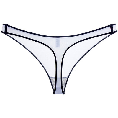 

Toponeto Female Underwear Sexy Sports Wind Colour Edge Low-waist Seamless T-thong