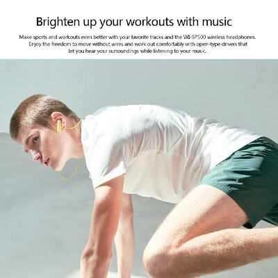 

SONY WI-SP500 Sports In-ear Headphones Wireless Bluetooth Earphones IPX4 Sweat-proof Headset Hands-free with Mic