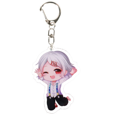 

Anime Tokyo Ghoul Keychain Key Chain Acrylic Pendant Anime Accessories Cartoon Key Ring-in Key Chains