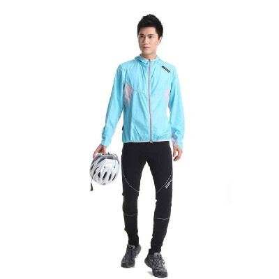 

Men Women Sports Jersey Running Cycling Bicycle Windproof Sleeve Coat Jacket Clothing Hooded Casual Water-resistant