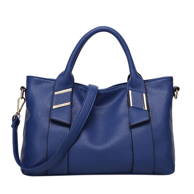 

Tailored Women Large Capacity Simple All-purpose Fashion Soft Leather Shoulder Bag Totes