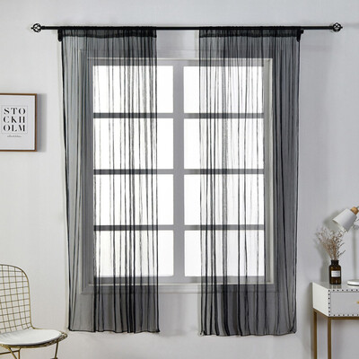 

New Romantic Bedroom Polyester Child Window Curtain For Living Room Wedding Home Decor
