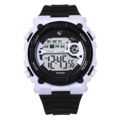 

Fashion mens waterproof multi-function electronic watch new ladies watch