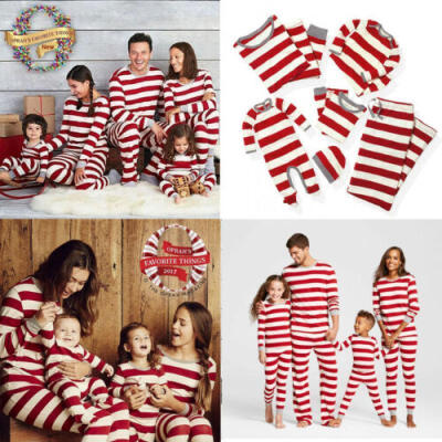 

Family Match Kid Mom Dad Christmas Pajamas PJs Set Xmas Sleepwear Nightwear Gift