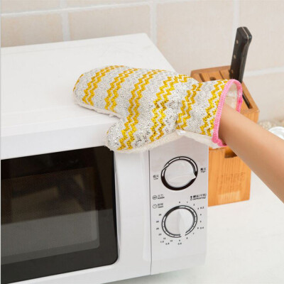 

Siaonvr Non-stick Oil Dish Washing Gloves Kitchen Cleaning Brush Bowl Waterproof Gloves