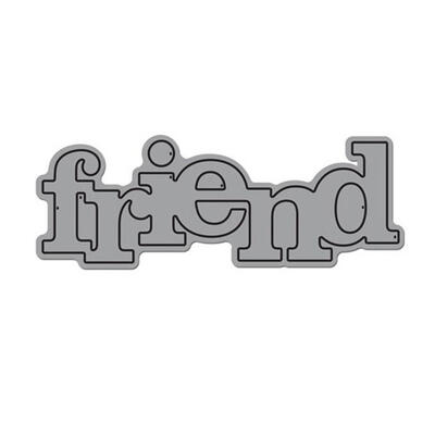 

Letter friend Cutting Dies Stencil Embossing Template for DIY Scrapbook