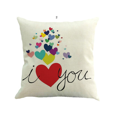 

Siaonvr Valentines Day Fashion Throw Pillow Cases Cafe Sofa Cushion Cover Home Decor B