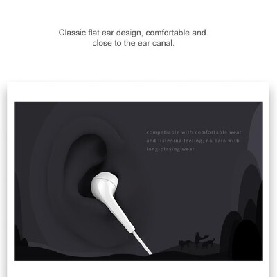 

UiiSii U6 In-ear Stereo Earphone with Highly Sensitive Mic 35mm Plug Wired Headset For iPhone Xiaomi Android MP3