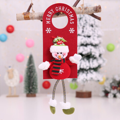

〖Follure〗Merry Christmas Ornament Home Decoration Tree Door Hang Children Gifts Nonwoven