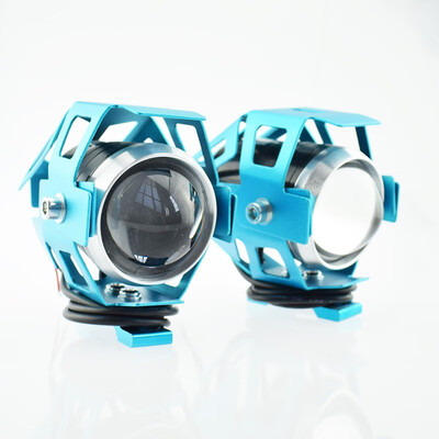 

2Pcs Motorcycle headlamp U5 LED auxiliary Lamp Headlight Offroad DRL 125w 12v Spotlight Driving Light Motorbike Fog Lights
