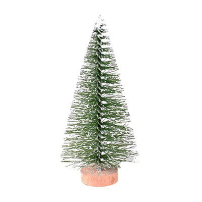 

Tailored Christmas Tree Mini Pine Tree With Wood Base DIY Home Table Top Decor