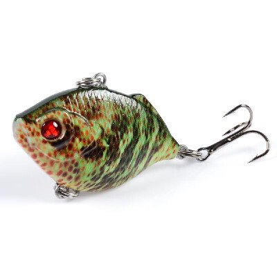 

45cm 88g Mini VIB Fishing Lures with Treble Hooks 3D Eyes Lifelike Fishing Bait Artificial Hard Bait Lure