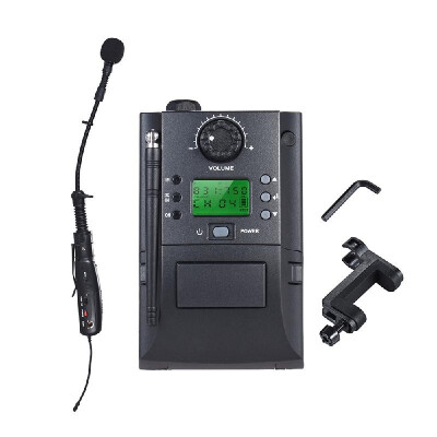 

Portable UHF Instrument Wireless Microphone System with Receiver & Transmitter 32 Channels for Violin