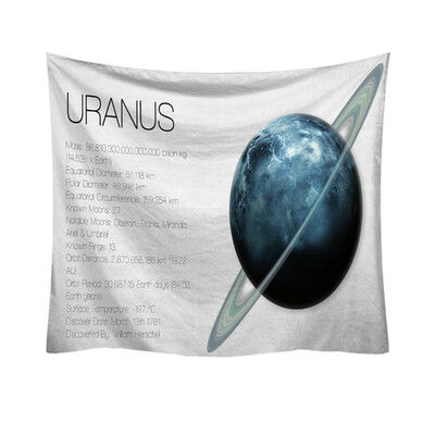 

Toponeto Fashion Tapestry Planet Universe Pattern Style Decorative Tapestry Home Decor