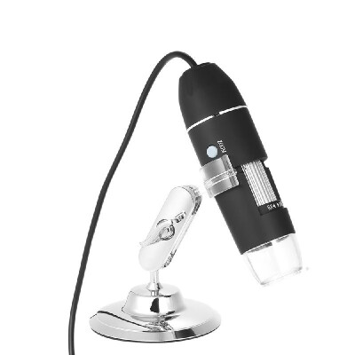 

Portable AV LED Digital Microscope 1000X Magnification with Holder True 03MP Video Camera DC5V-12V