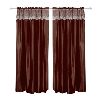 

Modern Blackout Curtains for Living Room Rod Installation Curtains for Window Bedroom Treatment Drape Tulle Sheer Fabric