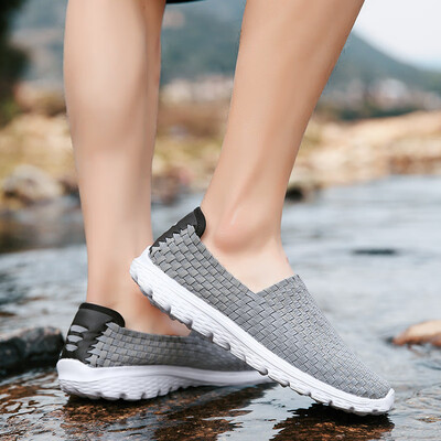 

Summer Flax Canvas Shoes Korean Edition Fashion Leisure Knitting