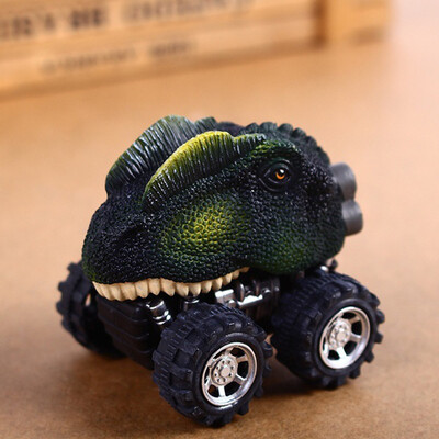 

Gobestart Childrens Day Gift Toy Dinosaur Model Mini Toy Car Back Of The Car Gift