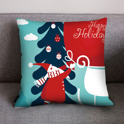 

〖Follure〗Print Pillow Case Polyester Sofa Car Cushion Cover Home Decor