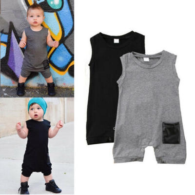 

Cute Toddler Baby Boys Girl Cotton Romper Bodysuit Jumpsuit Outfits Kids Clothes