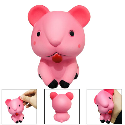 

Gotoamei Squishy Pink Mouse Scented Slow Rising Collection Squeeze Stress Reliever Toy