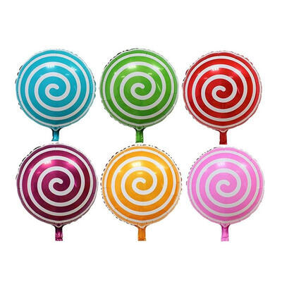 

6pcs Candy Aluminum Balloons Birthday Party Balloon DecorationMix Color