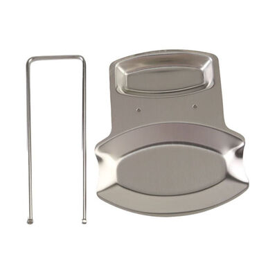

Stainless Steel Pan Pot Cover Lid Rack Stand Spoon Holder Stove Organizer Home Storage Soup Spoon Rests Kitchen Tools