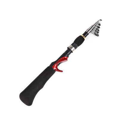 

HENG JIA 16m Fishing Pole Light Weight Lure Spincast Beginner Portable Angling with Tackle Box Set Stretched Carbon Fishing Rod