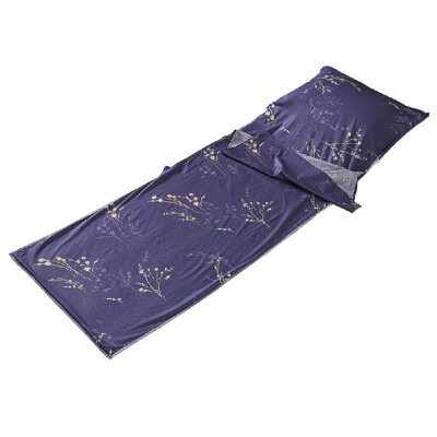 

Outdoor Travelling Backpacking Sleeping Bag Liner Compact Lightweight Cotton Fabric Sleeping Bag