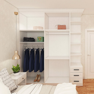 

HAOLILAIJIAJU Bedroom closet stylish&simple safe 6294