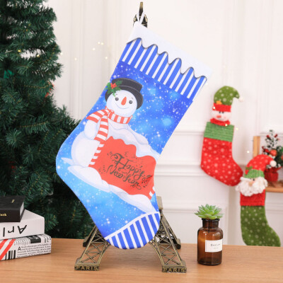 

Toponeto Merry Christmas Plush Tree Hanging Gift Candy Large Socks Decoration