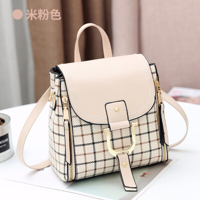 

On the new small bag womens double shoulder bag women Korean version of the fashion hundred-shoulder backpack slant bag small fre