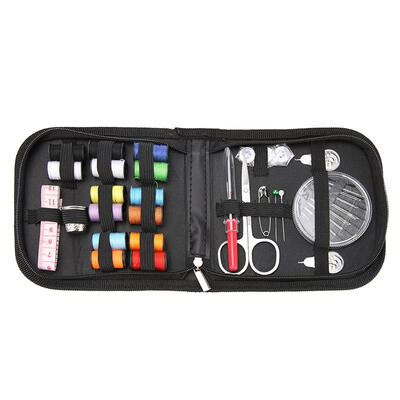 

27pcsset Portable Travel Sewing Box knitting Needles Tool Home Organizer