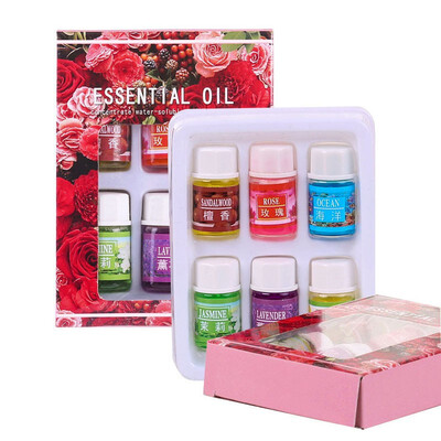 

XIANGSHININGYUAN 6 sticks 3ML plant essential oil set fragrance liquid humidifier essential oil YX-10X
