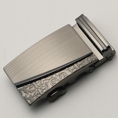

Fashion Mens Business Alloy Automatic Buckle Unique Men Plaque Belt Buckles for 35cm Ratchet Men Apparel Accessories luxury