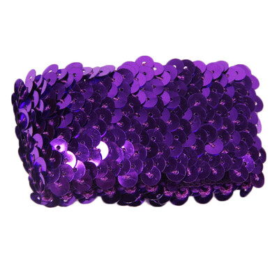 

Mermaid Sequin Bracelet Wristband Cuff Warp Braclets Wrist Band for Women