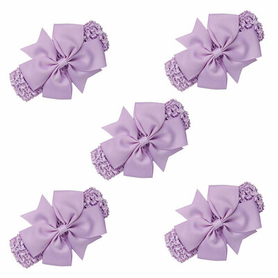 

〖Follure〗Girls Headbands 5 Pcs Multicolor Hair Hoops Toddler Kids Turban Headband