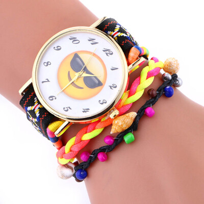 

Fashion Cute Bracelet Watch Women Gifts Student Watch with Hand Braided Watch Wristwatch