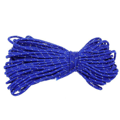 

Lixada 20M Reflective Rope Paracord Cord Outdoor Gear Lanyard 1 Inner Strand Core for Camping Awning