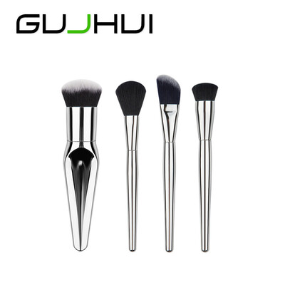 

Toponeto 4PCS Make Up Foundation Eyebrow Eyeliner Blush Cosmetic Concealer Brushes