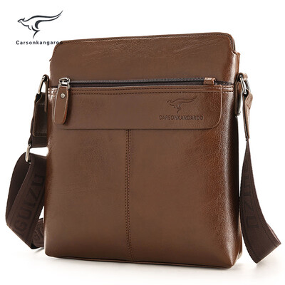 

New Kangaroo Mens Bag Vertical Shoulder Bag Casual Messenger Bag Korean Wave Business Mens Bag Diagonal