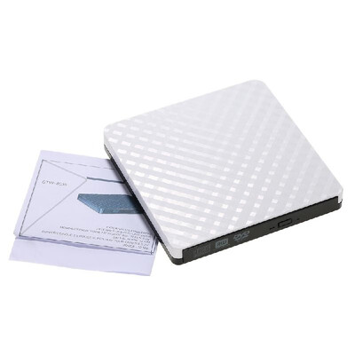 

STW Portable USB 20 Ultra External DVD-RW CD-RW Burner Writer Drive for MAC PC Desktop Notebook STW-8038
