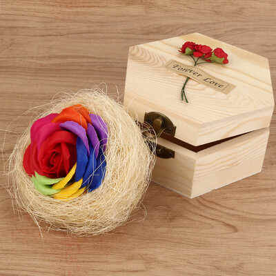 

〖Follure〗Random Heart Scented Bath Body Petal Rose Flower Soap Wedding Decoration