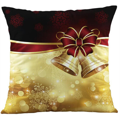 

Tailored Happy Christmas Pillow Cases Sofa Cushion Cover Home Decor Pillow Case