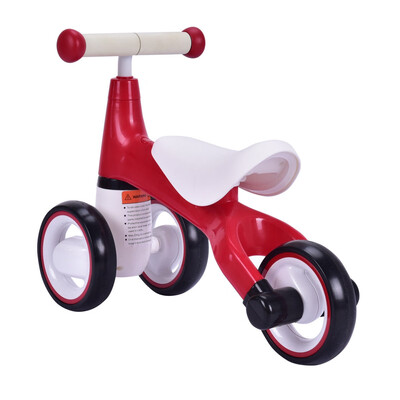 

Christmas Gift No-Pedal Kids Riding Balance Bike-Red